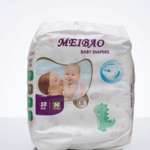 MEIBAO Baby Diapers – Mini 5-in-1 Pack | Super Absorbent Pant-Style |